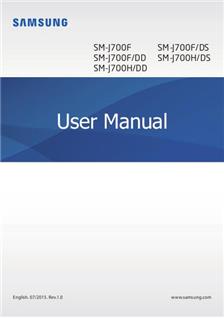 Samsung Galaxy J7 (2015) manual. Smartphone Instructions.